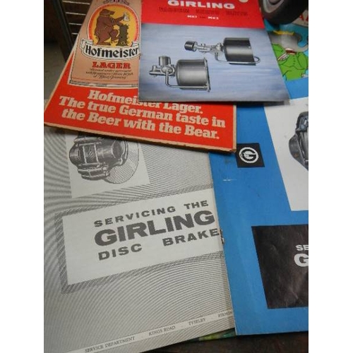 83 - A mixed lot of ephemera etc.,