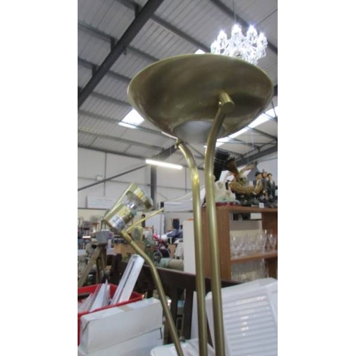 269 - A modern floor lamp. (Collect only)