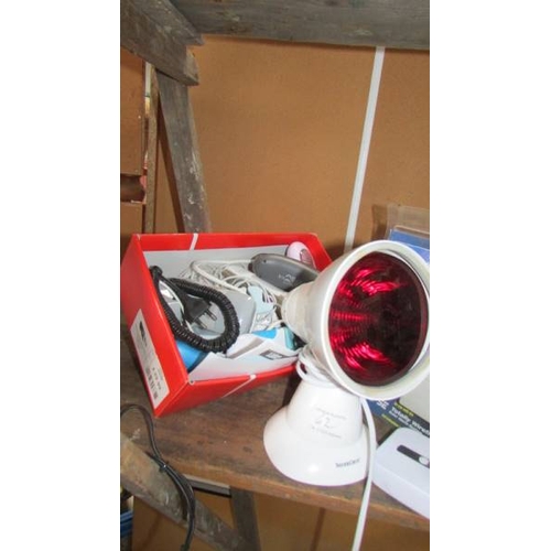 62 - A Covert night vision camera, 2 boxed Sentient outdoor CCTV day/night camera kits and a box of infra... 