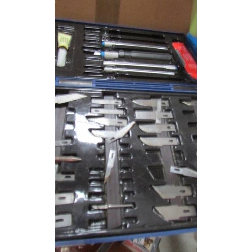 65 - A mixed lot including tools, computer keyboard etc.,