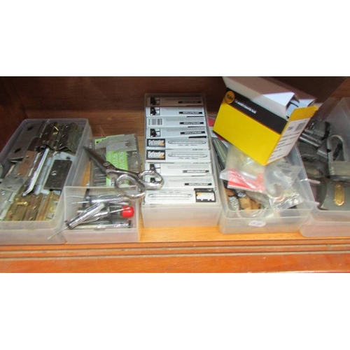 83 - A large quantity of nails, hinges etc., (Collect only)