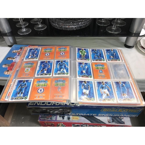 1023 - 2 Match Attack card albums & 2 Slam Attack card albums