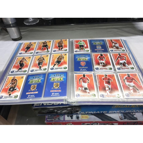 1023 - 2 Match Attack card albums & 2 Slam Attack card albums