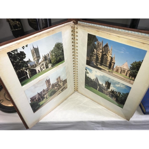 1028 - 6 albums of postcards including Lincolnshire, Yorkshire & Bradford etc.