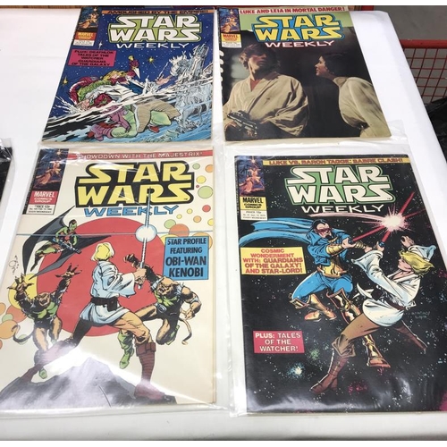 1044 - A good collection of Star Wars Weekly comics & The Empire Strikes Back comics (approximately 80 comi... 