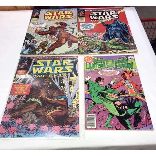 1044 - A good collection of Star Wars Weekly comics & The Empire Strikes Back comics (approximately 80 comi... 