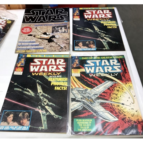 1044 - A good collection of Star Wars Weekly comics & The Empire Strikes Back comics (approximately 80 comi... 