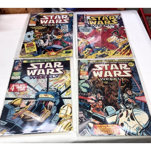 1044 - A good collection of Star Wars Weekly comics & The Empire Strikes Back comics (approximately 80 comi... 