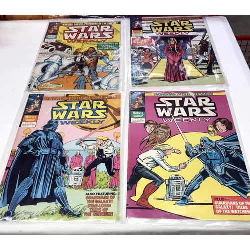 1044 - A good collection of Star Wars Weekly comics & The Empire Strikes Back comics (approximately 80 comi... 