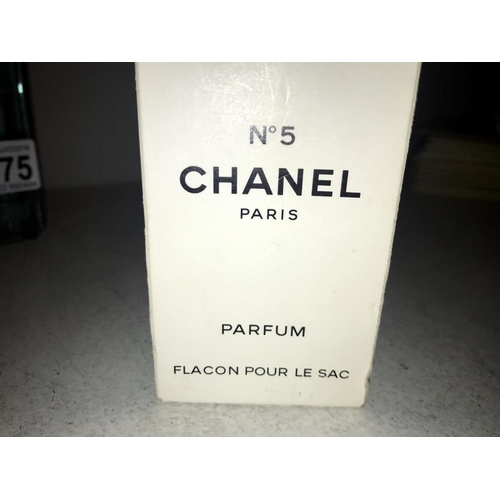 1075 - A quantity of perfume including vintage 6ml Chanel No 5 purse parfum in box (French box) full,  Mich... 