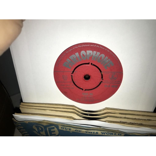 1077 - Approximately 240 x 45rpm records (1960's/70's/80's) including Wizzard, Adam Faith, The Rolling Ston... 