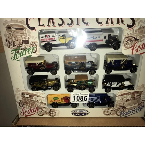 1086 - A selection of boxed Die cast vehicles including Corgi original Omnibus, 10 x Corgi & Cameo & '00' G... 