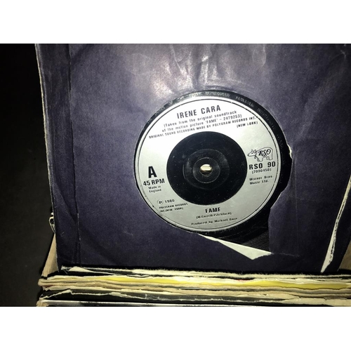 1091 - Approximately 250 45rpm records (1960's/70's/80's) including Jason Donovan, Bobby Gee, Chris De Burg... 