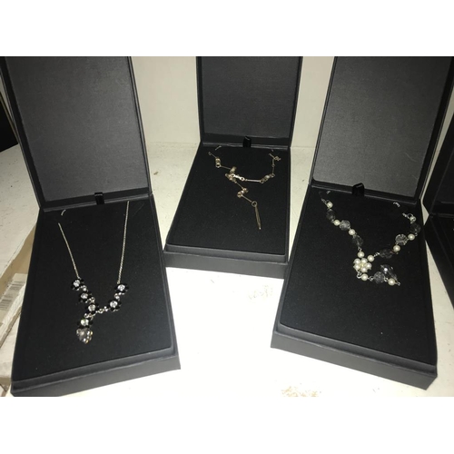 1110 - 10 boxed 'Nialaya' necklaces (8 different styles)