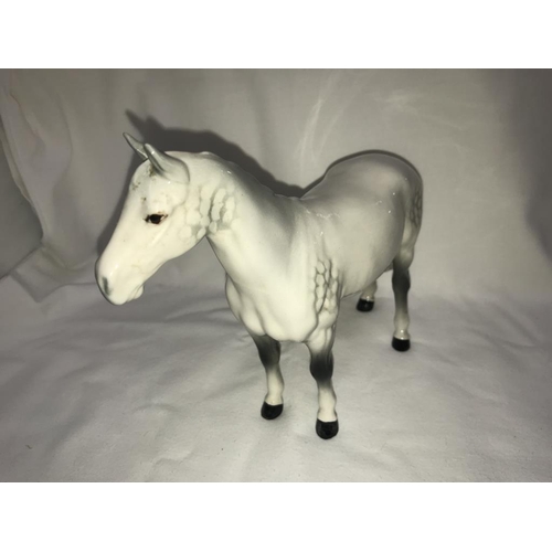 1136 - A Beswick Dapple grey horse