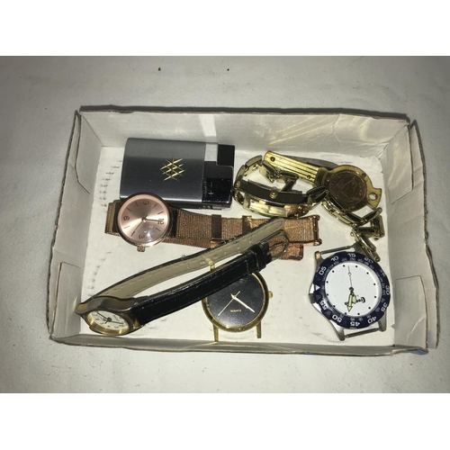 1178 - A Sigma lighter & quantity of watches etc.