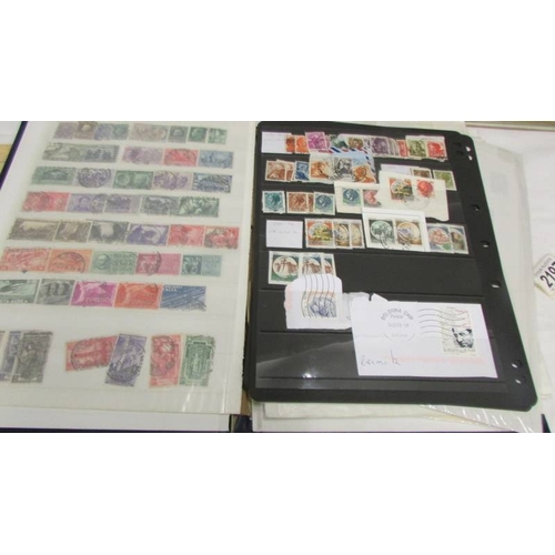 2197 - A good collection of world stamps in album sheets.