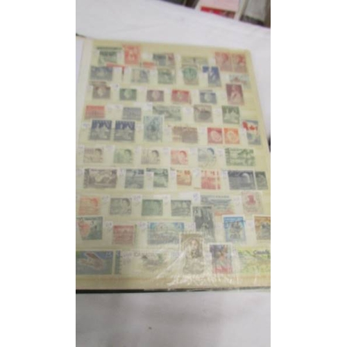 2198 - A very good collection of USA and Canada stamps including early and mint examples.