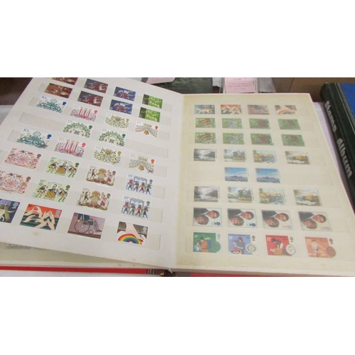 2200 - Two good albums of mint and many fine used matching stamp sets, 1957 - 1989 and some earlier. (face ... 