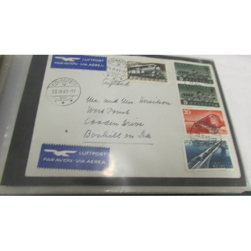 2206 - 4 Albums of first day covers being 2 Russian, 1 Flora and Fauna and one other.