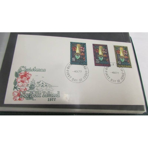 2206 - 4 Albums of first day covers being 2 Russian, 1 Flora and Fauna and one other.