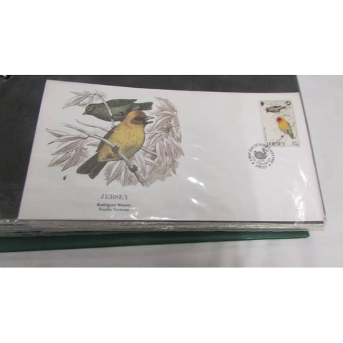 2206 - 4 Albums of first day covers being 2 Russian, 1 Flora and Fauna and one other.