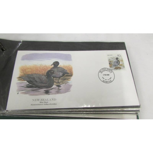 2206 - 4 Albums of first day covers being 2 Russian, 1 Flora and Fauna and one other.