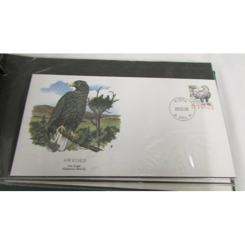 2206 - 4 Albums of first day covers being 2 Russian, 1 Flora and Fauna and one other.