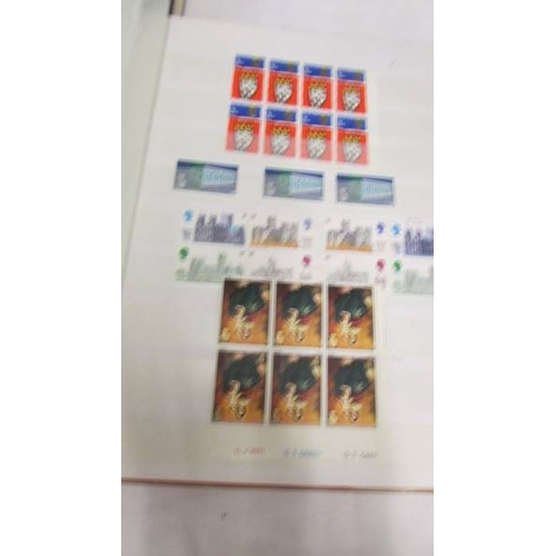 2207 - Five albums of world stamps including UK, New Zealand, Australia, Magyar, Nigeria, Lesotho, South Af... 