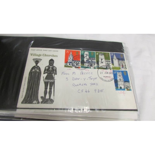 2208 - Four albums of circa 1970/80/90's first day covers.