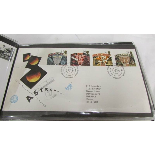 2208 - Four albums of circa 1970/80/90's first day covers.