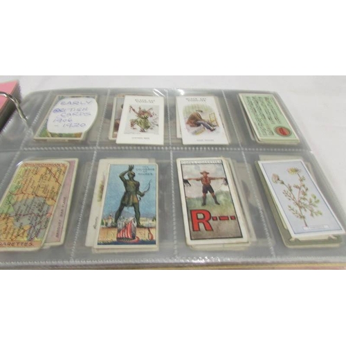 2215 - An album of late 19th/early 20th cigarette cards including Will's, Player's, Ogden's, Carreras etc.,... 