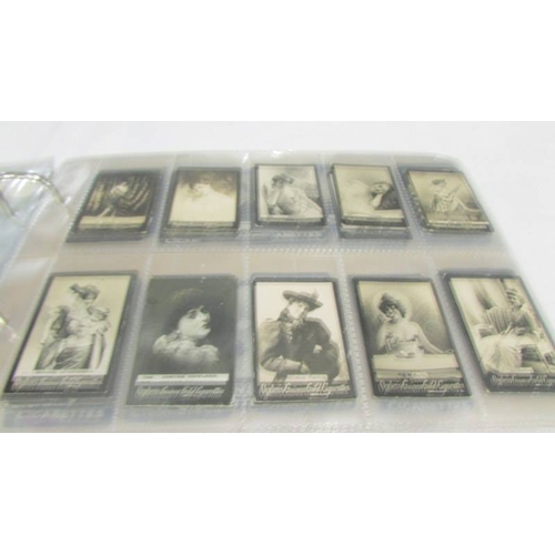 2215 - An album of late 19th/early 20th cigarette cards including Will's, Player's, Ogden's, Carreras etc.,... 