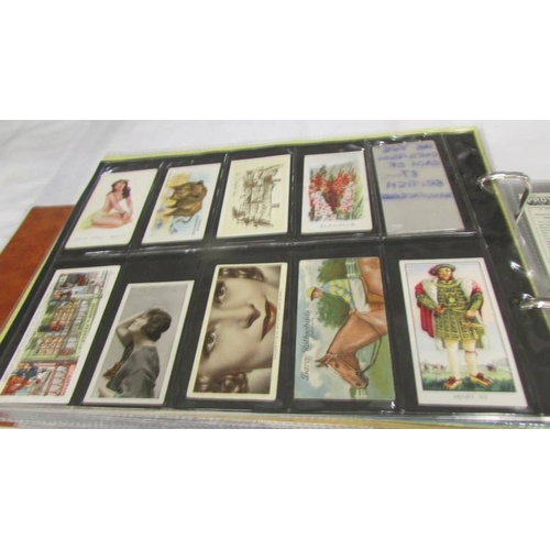 2215 - An album of late 19th/early 20th cigarette cards including Will's, Player's, Ogden's, Carreras etc.,... 