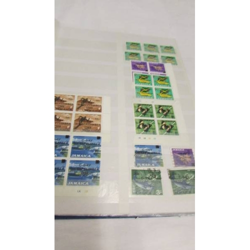 2217 - Four albums of assorted world stamps.