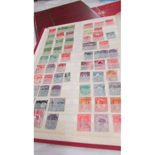 2217 - Four albums of assorted world stamps.