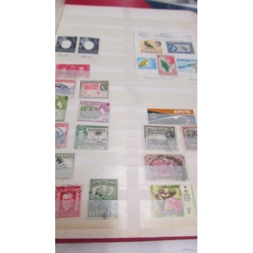 2217 - Four albums of assorted world stamps.