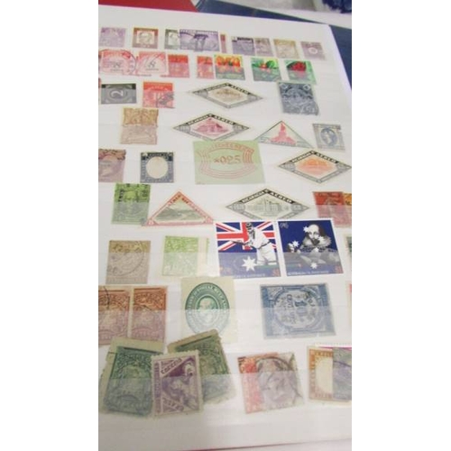 2217 - Four albums of assorted world stamps.