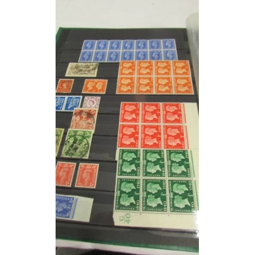 2219 - Three albums of UK and world stamps including Victorian penny reds.