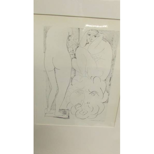 2301 - Pablo Picasso (1881-1973) Collection of 6 prints Vollard suite mainly nudes and one of art dealer Am... 