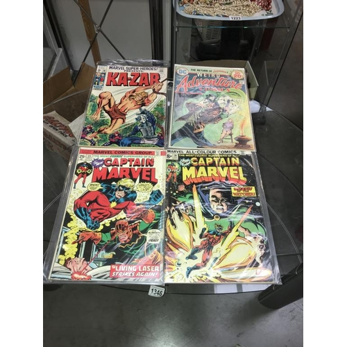 1252 - Approximately 22 Marvel & D.C. comics including Iron Man, Batman & Captain Marvel etc.