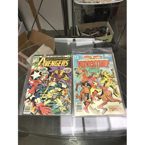 1252 - Approximately 22 Marvel & D.C. comics including Iron Man, Batman & Captain Marvel etc.