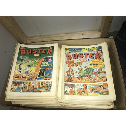 1270 - An excellent collection of 1970's Buster comics (approximately 250 comics in 2 boxes)