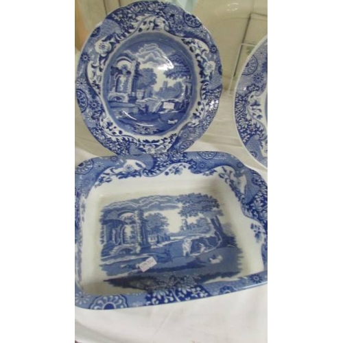 2358 - Six pieces of Spode Italian table ware. (Collect only)