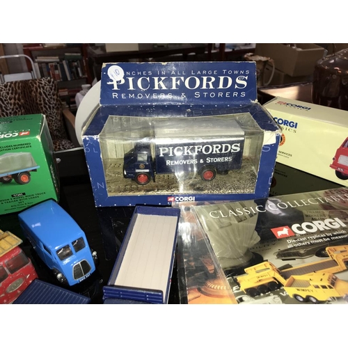 1356 - A quantity of boxed Corgi Classic commercial vehicles including a quantity of unboxed