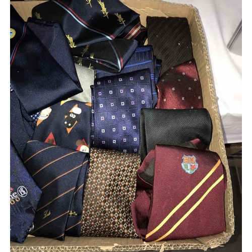 1379 - An assorted quantity of men's ties including Lord's, Lincolnshire Lancaster Association, Monty Pytho... 