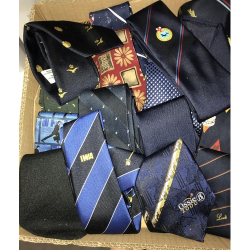 1379 - An assorted quantity of men's ties including Lord's, Lincolnshire Lancaster Association, Monty Pytho... 