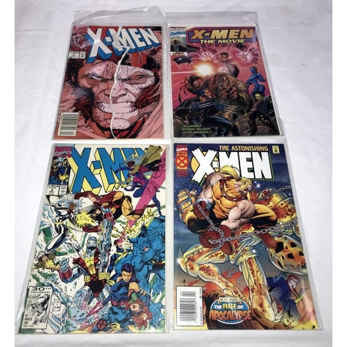 1383 - A collection of Marvel X-Men & X-Men related comics including X-Man 1, Gambit, Gambit & the X-Ternal... 