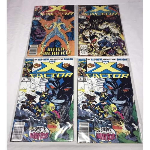 1383 - A collection of Marvel X-Men & X-Men related comics including X-Man 1, Gambit, Gambit & the X-Ternal... 