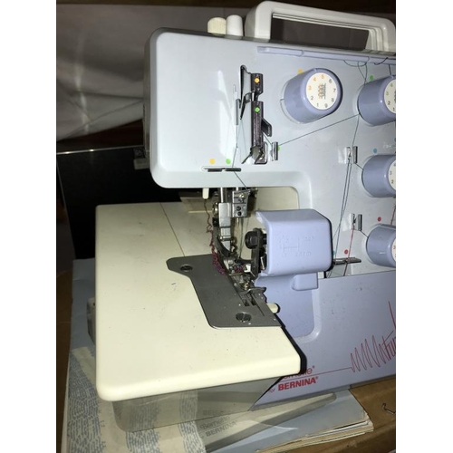 1386 - A Bernina Bernette Funlock 004D sewing machine (Collect only)